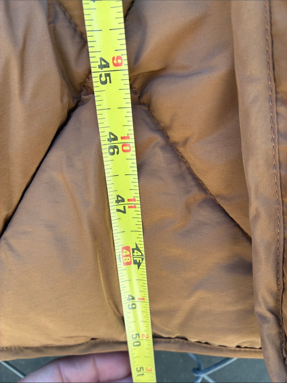 We The Free Free People Joanna Maxi Puffer Jacket In Taupe NWT As Is - Picture 15 of 16